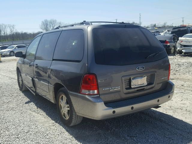 2FMZA58205BA28017 - 2005 FORD FREESTAR L CHARCOAL photo 3