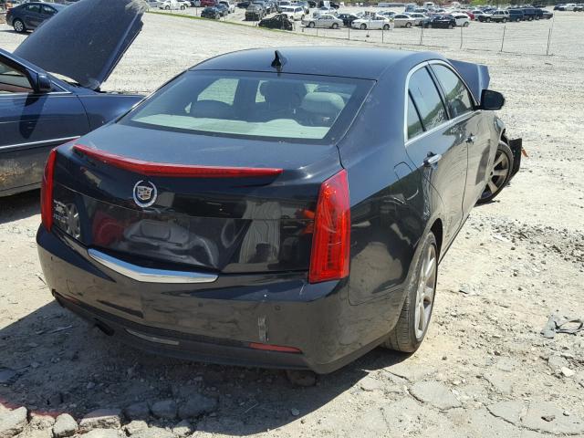 1G6AB5RAXD0147572 - 2013 CADILLAC ATS LUXURY BLACK photo 4