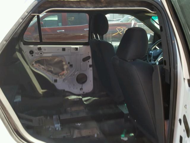 1FM5K8AR4EGB85854 - 2014 FORD EXPLORER P WHITE photo 6
