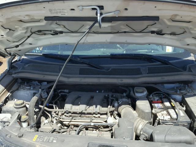 1FM5K8AR4EGB85854 - 2014 FORD EXPLORER P WHITE photo 7