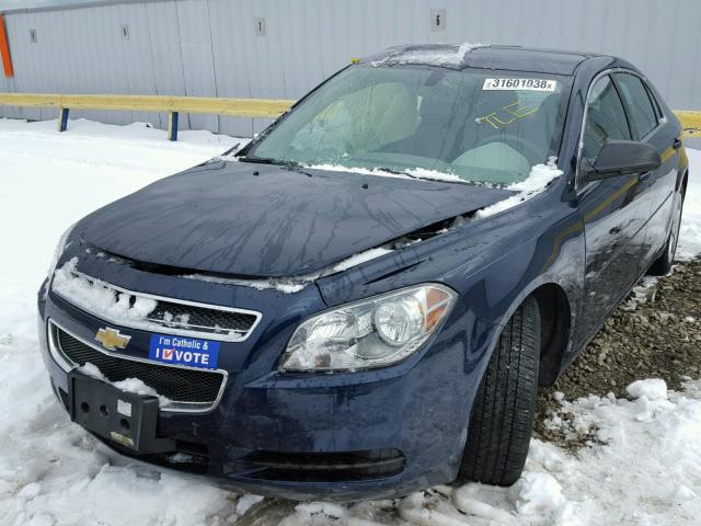 1G1ZB5E06CF301454 - 2012 CHEVROLET MALIBU LS 蓝色 照片 2