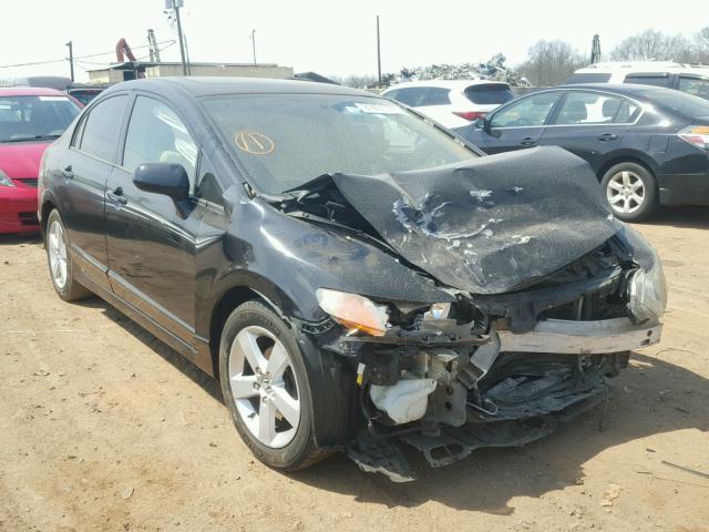 2HGFA16816H525858 - 2006 HONDA CIVIC EX BLACK photo 1