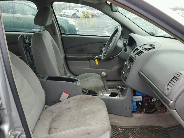 1G1ZS51F06F297786 - 2006 CHEVROLET MALIBU LS ვერცხლისფერი ფოტო 5