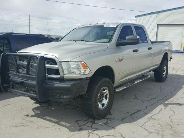 3D7UT2CL2AG117849 - 2010 DODGE RAM 2500 SILVER photo 2