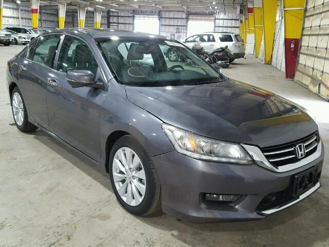 1HGCR3F9XFA021968 - 2015 HONDA ACCORD TOU GRAY photo 1