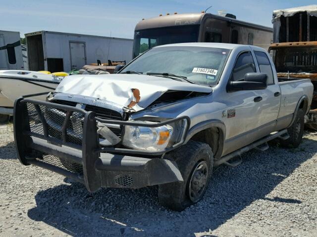 1D7KS28C47J568811 - 2007 DODGE RAM 2500 S SILVER photo 2