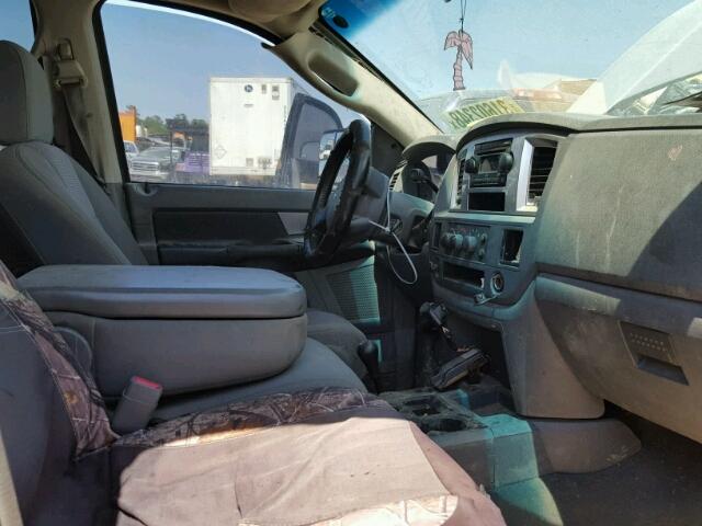 1D7KS28C47J568811 - 2007 DODGE RAM 2500 S SILVER photo 5