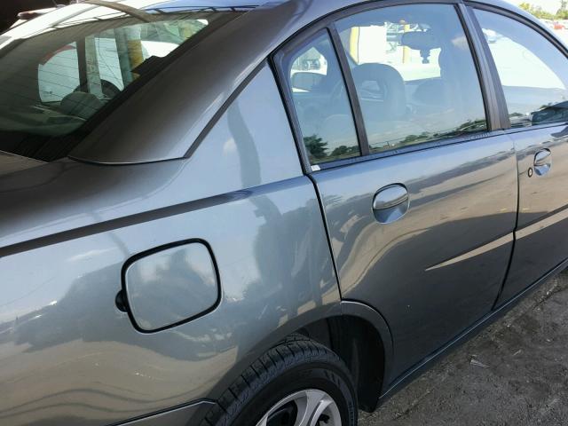 1G8AJ52F25Z178067 - 2005 SATURN ION LEVEL GRAY photo 9