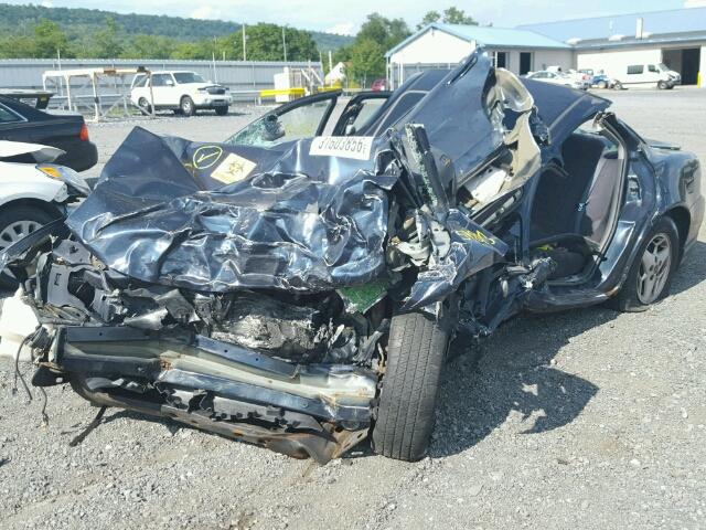 1G2WP52K93F128180 - 2003 PONTIAC GRAND PRIX BLACK photo 2