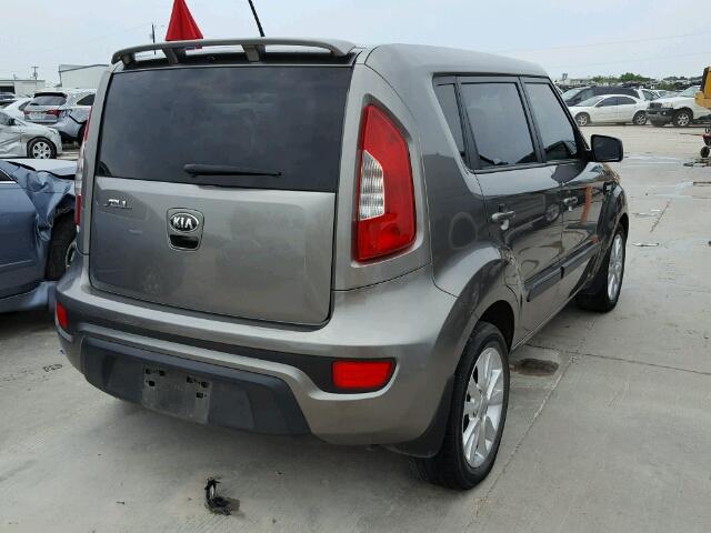 KNDJT2A58D7624773 - 2013 KIA SOUL CHARCOAL photo 4