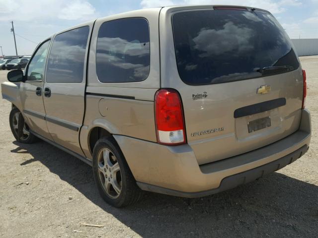 1GNDV23L76D170529 - 2006 CHEVROLET UPLANDER L 金色 照片 3