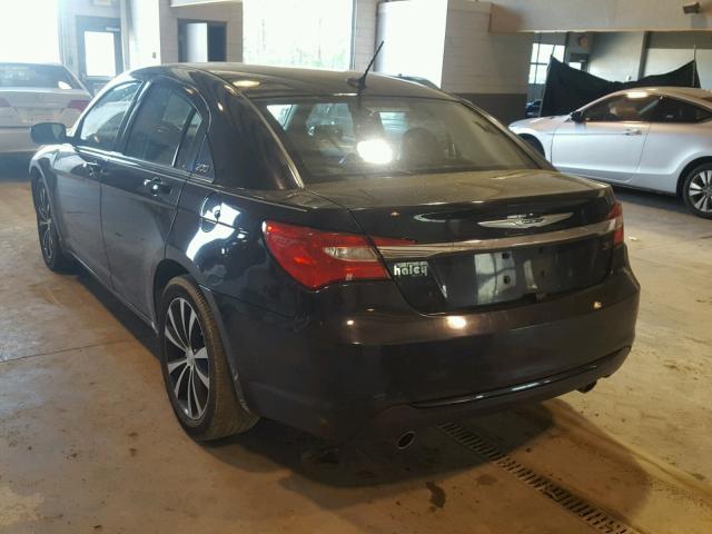 1C3CCBHG3CN306770 - 2012 CHRYSLER 200 S 黑色 照片 3