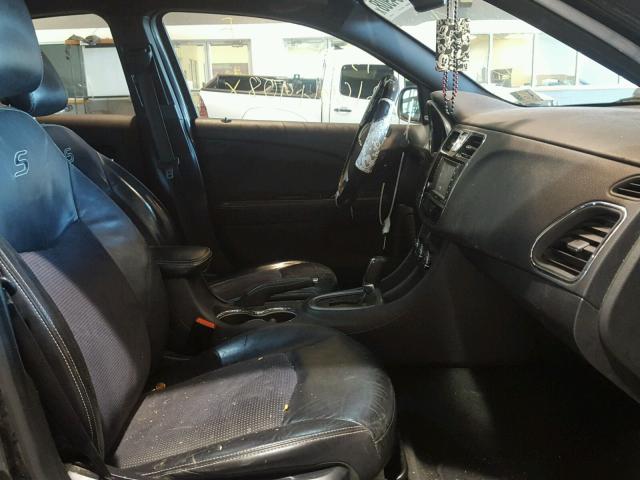 1C3CCBHG3CN306770 - 2012 CHRYSLER 200 S 黑色 照片 5