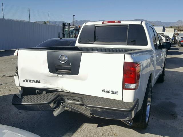 1N6AA07A97N220344 - 2007 NISSAN TITAN XE WHITE photo 9