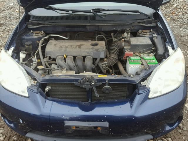 2T1KR32E17C657866 - 2007 TOYOTA COROLLA MA BLUE photo 7