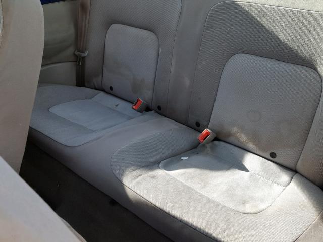 3VWCR31C24M413664 - 2004 VOLKSWAGEN NEW BEETLE 蓝色 照片 6
