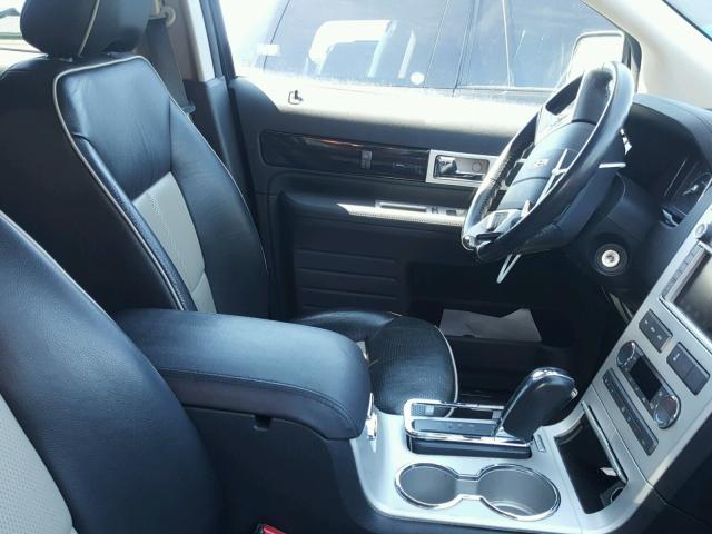 2LMDU88C48BJ18341 - 2008 LINCOLN MKX BLACK photo 5