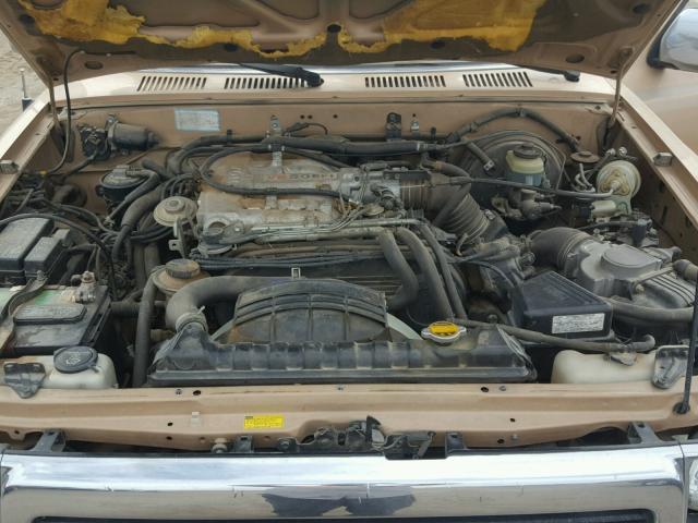 JT3VN39W3M0052572 - 1991 TOYOTA 4RUNNER VN GOLD photo 7