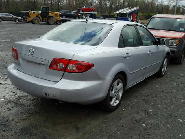 1YVFP80C945N14897 - 2004 MAZDA 6 I SILVER photo 4