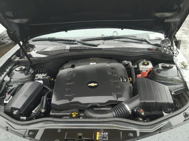 2G1FB1E32F9270786 - 2015 CHEVROLET CAMARO LS GRAY photo 7