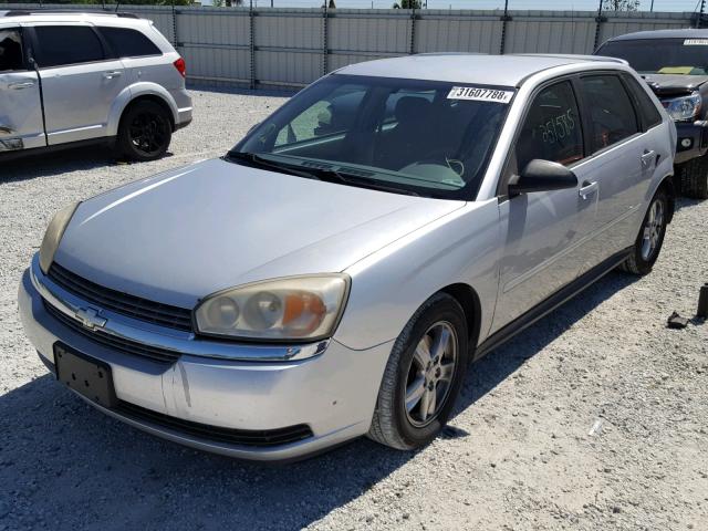 1G1ZT62885F175713 - 2005 CHEVROLET MALIBU MAX 银色 照片 2
