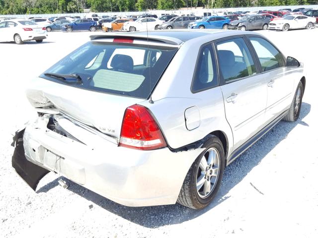 1G1ZT62885F175713 - 2005 CHEVROLET MALIBU MAX 银色 照片 4