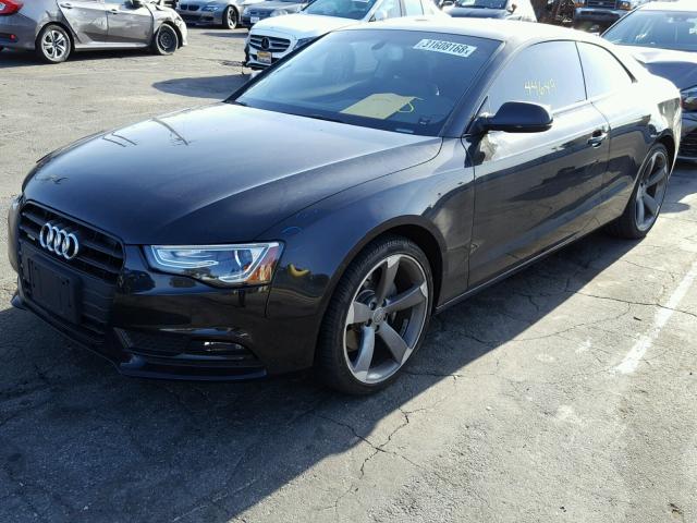 WAULFAFR4EA032875 - 2014 AUDI A5 PREMIUM BLACK photo 2