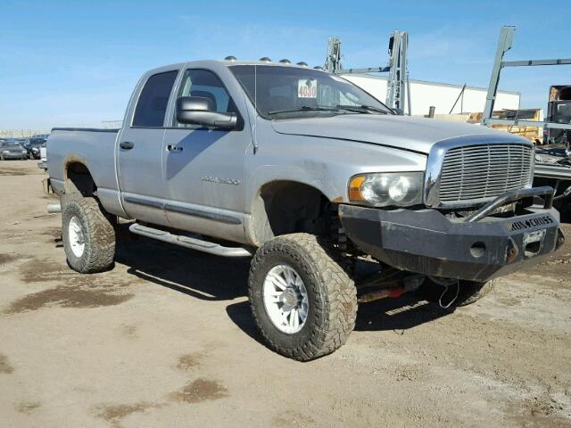 3D7KU28C24G131011 - 2004 DODGE RAM 2500 S SILVER photo 1