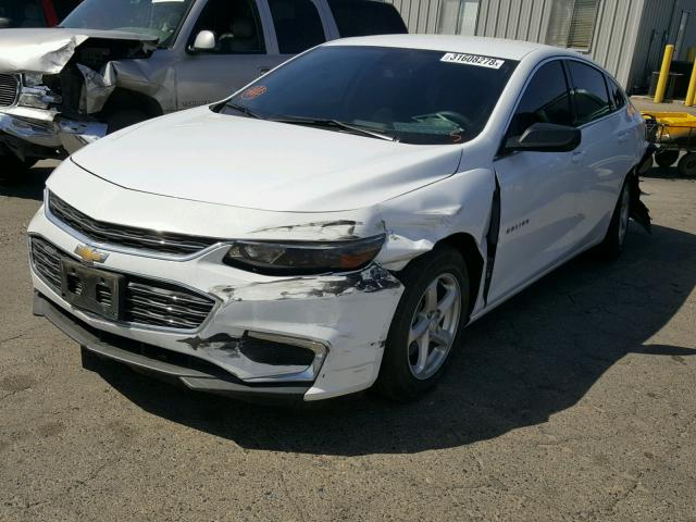 1G1ZB5ST6HF143980 - 2017 CHEVROLET MALIBU LS 白色 照片 2