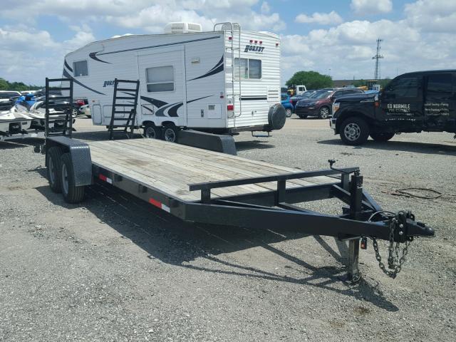 4T0FB2024G1007605 - 2007 UTILITY TRAILER BLACK photo 1