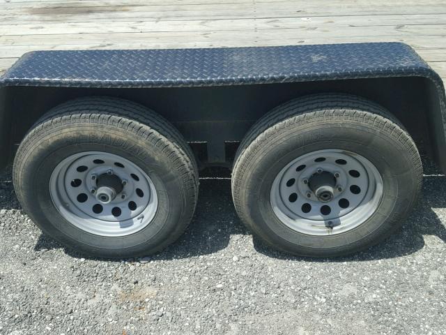 4T0FB2024G1007605 - 2007 UTILITY TRAILER BLACK photo 9