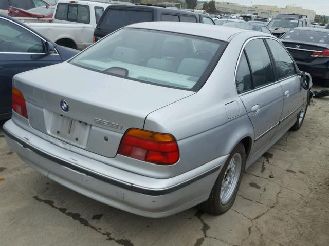 WBADM6340XGU01666 - 1999 BMW 528 I AUTO SILVER photo 4