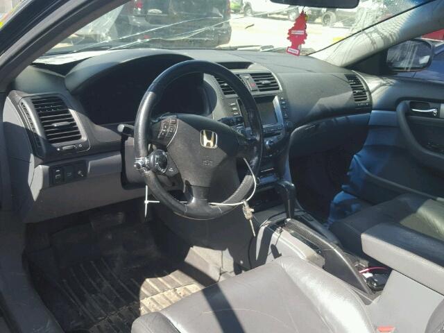 1HGCM82717A004834 - 2007 HONDA ACCORD EX GRAY photo 9