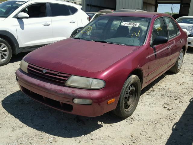 1N4BU31D8TC163651 - 1996 NISSAN ALTIMA XE BURGUNDY photo 2