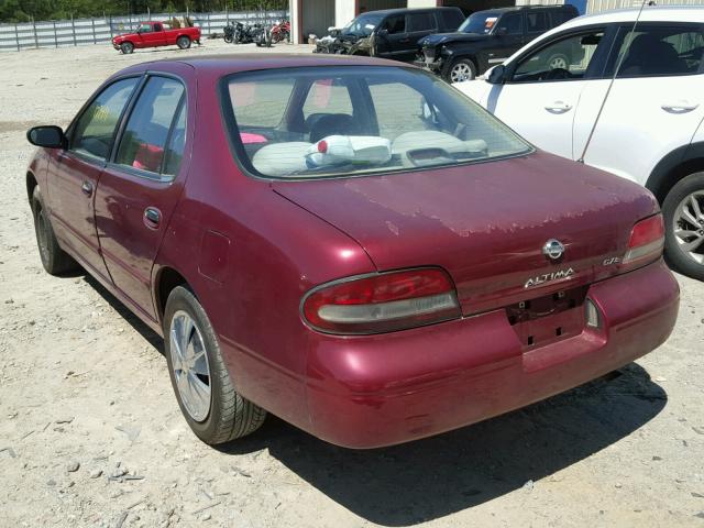 1N4BU31D8TC163651 - 1996 NISSAN ALTIMA XE BURGUNDY photo 3