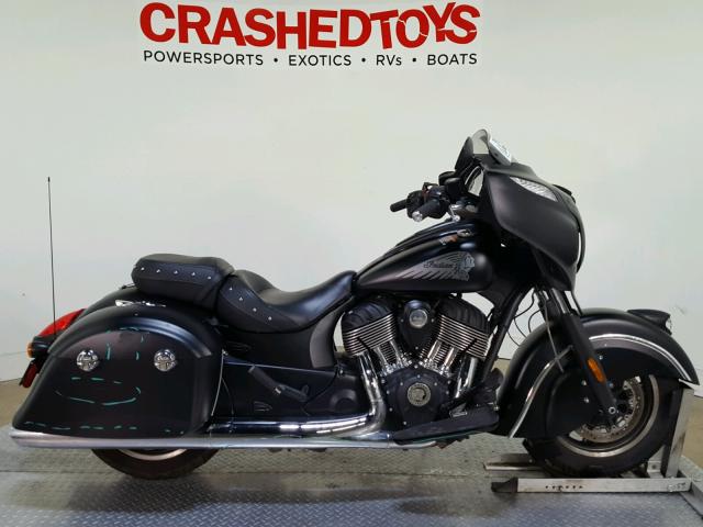 56KTCDAA5H3343281 - 2017 INDIAN MOTORCYCLE CO. CHIEFTAIN BLACK photo 1