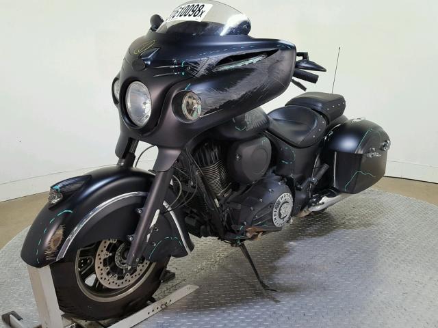 56KTCDAA5H3343281 - 2017 INDIAN MOTORCYCLE CO. CHIEFTAIN BLACK photo 4