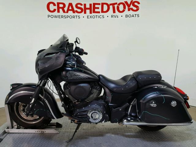 56KTCDAA5H3343281 - 2017 INDIAN MOTORCYCLE CO. CHIEFTAIN BLACK photo 5