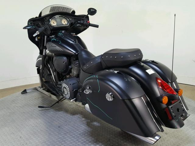 56KTCDAA5H3343281 - 2017 INDIAN MOTORCYCLE CO. CHIEFTAIN BLACK photo 6