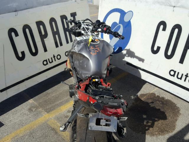 SMTL03NE6FT671541 - 2015 TRIUMPH MOTORCYCLE STREET TRI RED photo 9