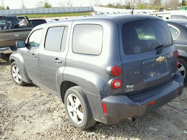 3GNBAADB8AS504188 - 2010 CHEVROLET HHR LS GRAY photo 3