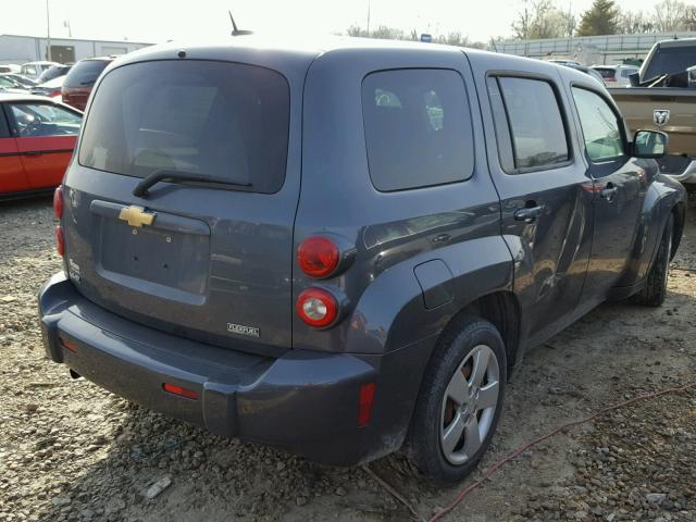3GNBAADB8AS504188 - 2010 CHEVROLET HHR LS GRAY photo 4