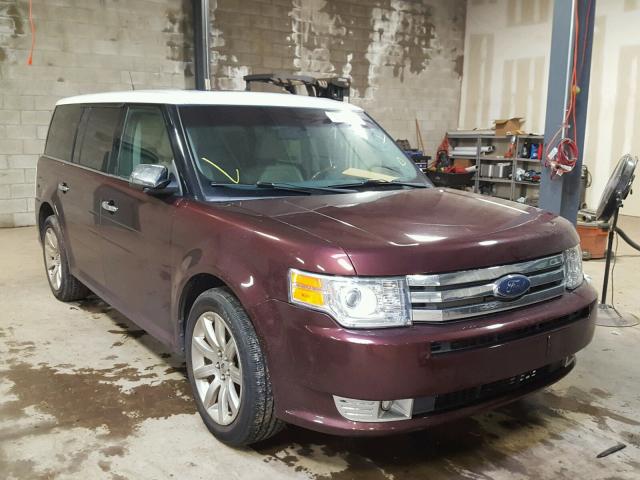 2FMDK53C29BA26542 - 2009 FORD FLEX LIMIT BURGUNDY photo 1