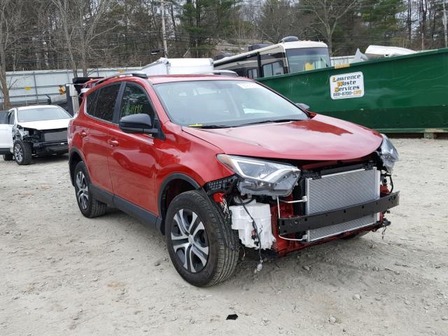 2T3BFREV2HW564515 - 2017 TOYOTA RAV4 LE RED photo 1