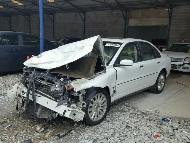 YV1TS592261443417 - 2006 VOLVO S80 2.5T WHITE photo 2