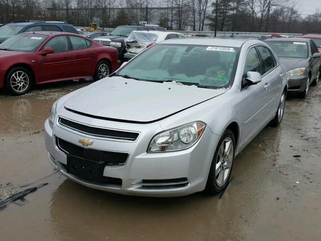 1G1ZC5EB1AF320330 - 2010 CHEVROLET MALIBU 1LT 银色 照片 2
