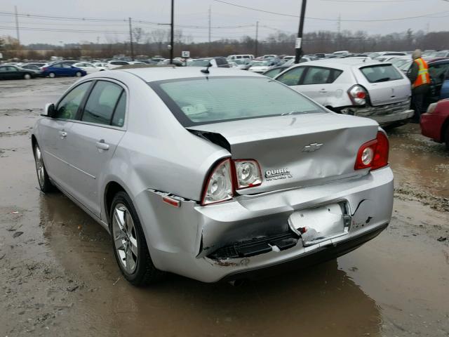 1G1ZC5EB1AF320330 - 2010 CHEVROLET MALIBU 1LT 银色 照片 3