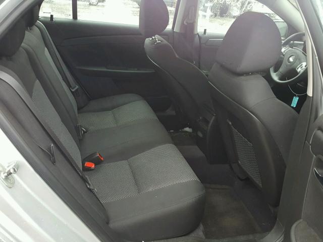 1G1ZC5EB1AF320330 - 2010 CHEVROLET MALIBU 1LT 银色 照片 6