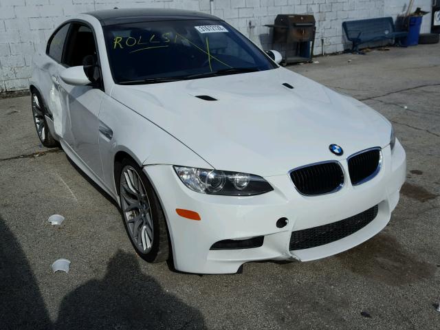 WBSKG9C59BE646071 - 2011 BMW M3 WHITE photo 1