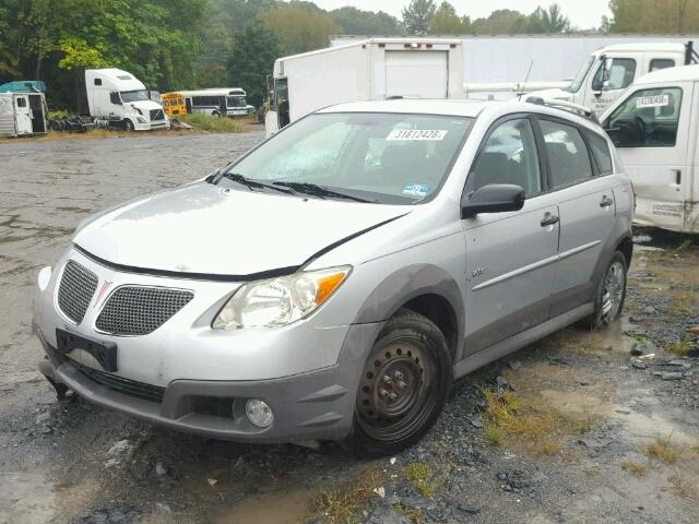 5Y2SL65866Z413613 - 2006 PONTIAC VIBE SILVER photo 2